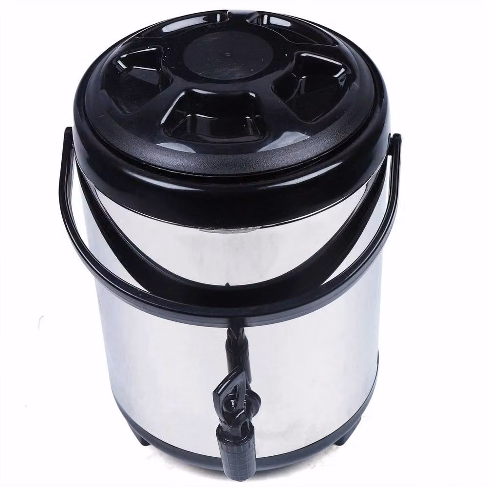 PAWNORA Insulated Hot Water and Beverage Dispenser, 8 l, Silver – 2