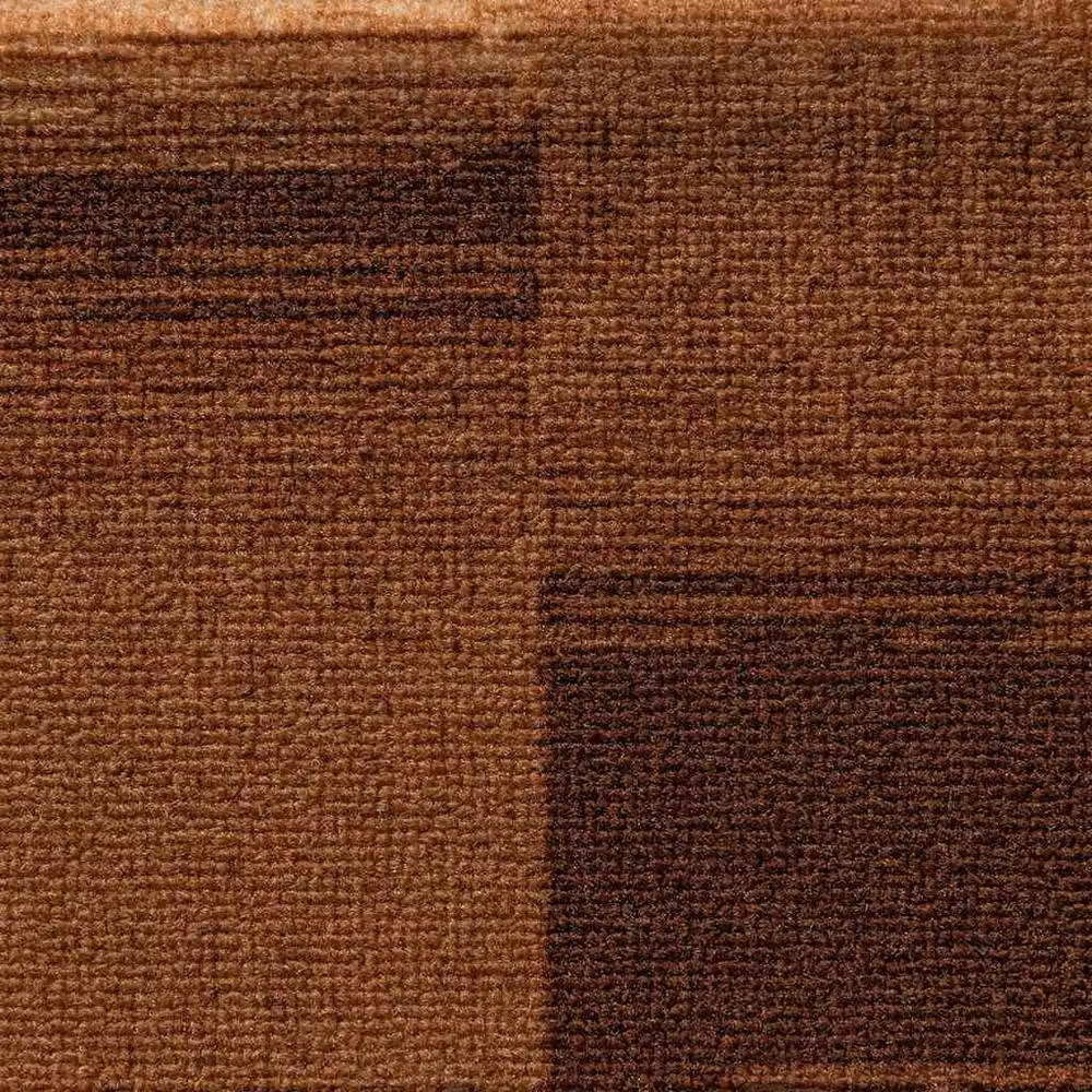 Berkfield Home Self-adhesive Non-slip Stair Mats, Brown, 5 Pieces, W/D/H: 65 x 21 x 4 cm – 5