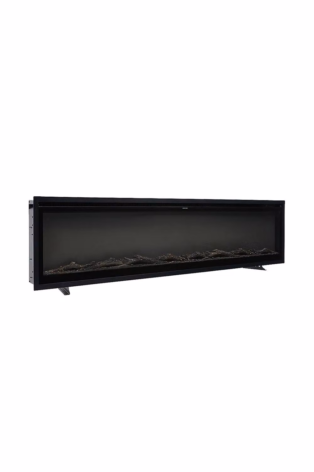 Living and Home 42 Inch Smart Electric Fireplace with 12 Flame Colours and WiFi Control in Black – 3