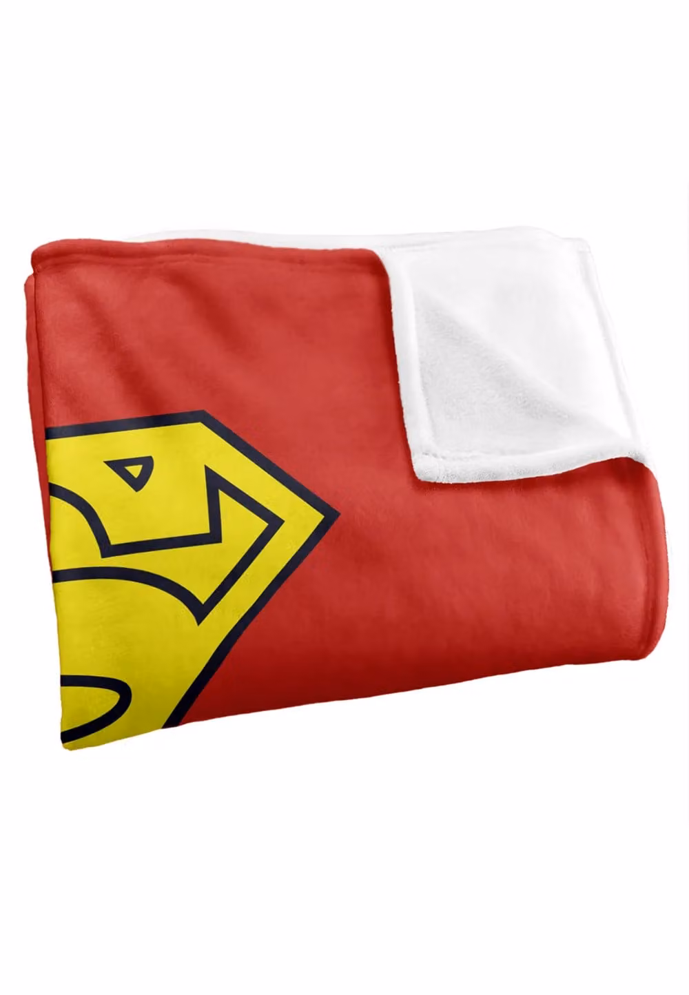 Warner Brothers Superman Officially Licensed Silky Touch Super Soft Throw Blanket, White and Multicolour, W: 152 cm, D: 127 cm – 1