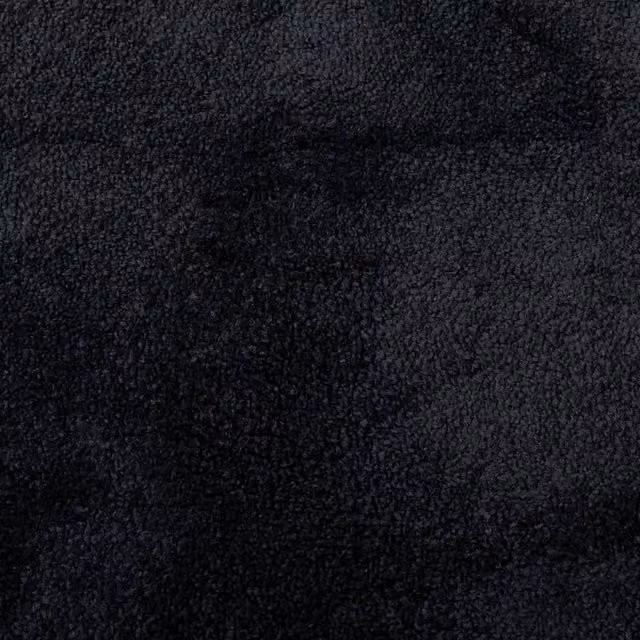 Berkfield Home OVIEDO Short Pile Square Rug in Black, W/D: 240 x 240 cm