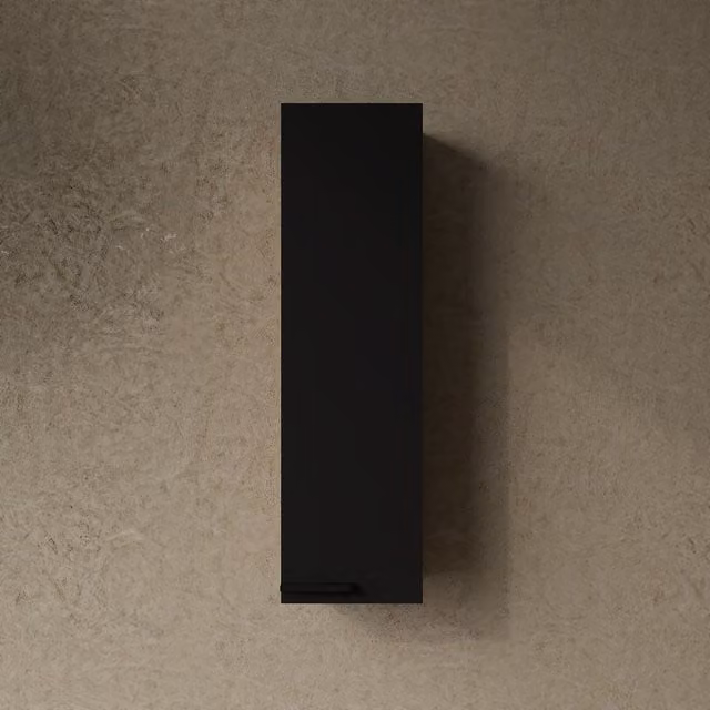Banyetti Celtic Wall Hung Mini Storage Cabinet in Matt Black