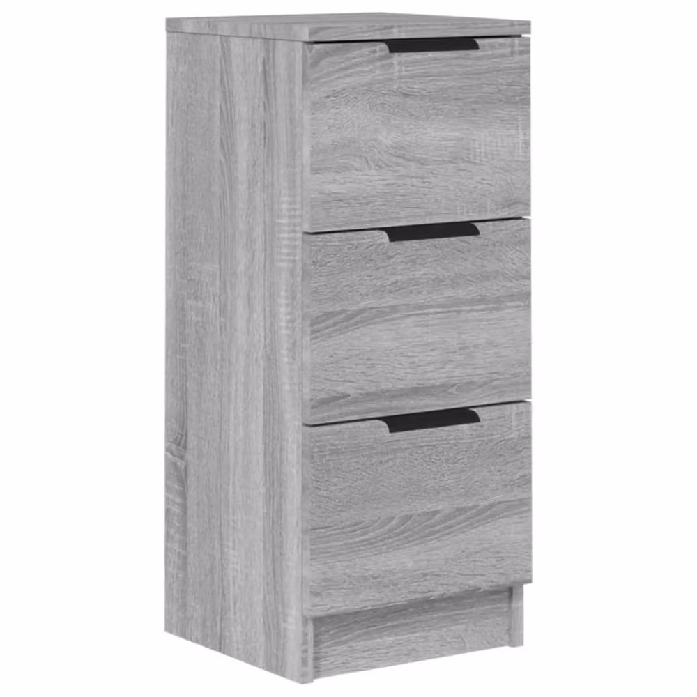 Berkfield Home Grey Sonoma Sideboard in Matt Engineered Wood W/D/H: 30 x 30 x 70 cm – 2