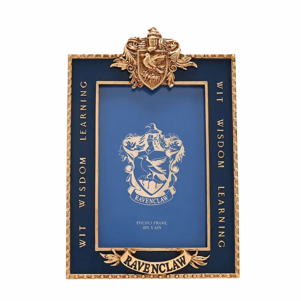 Warner Bros Harry Potter Alumni Ravenclaw Single Rectangular Metal Tabletop Photo Frame in Blue – 3