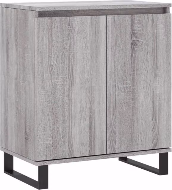 Berkfield Home Grey Sonoma Sideboard, W/D/H: 60 x 35 x 70 cm – 1