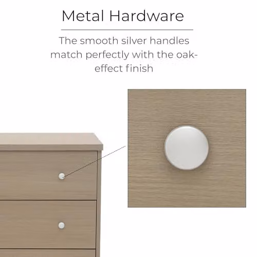 Core Products Freya 4-Drawer Chest of Drawers in Scandinavian Style – 2