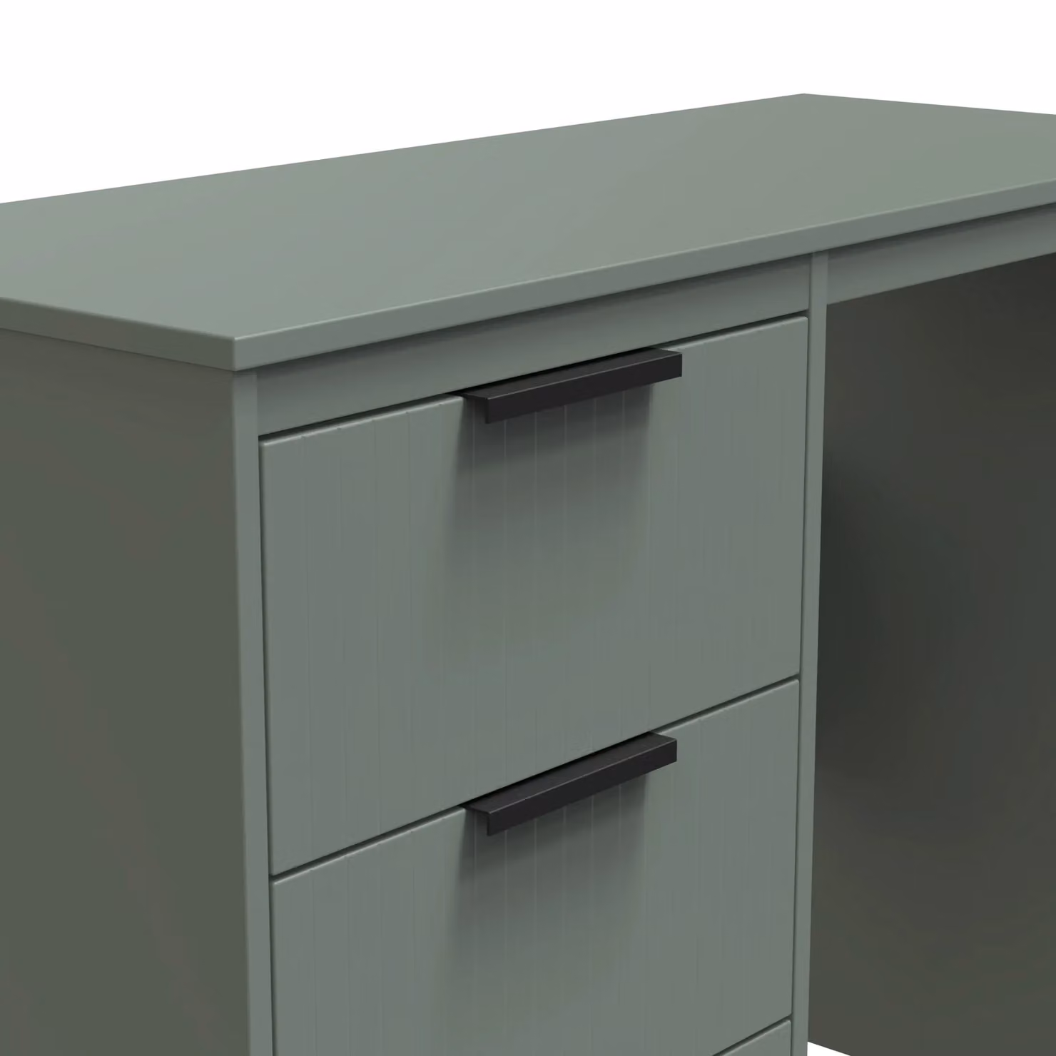 Ready Assembled 2 U Denver 3 Drawer Vanity in Pale Green – 3