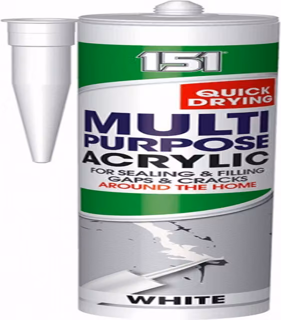 151 Products Multi-Purpose White Acrylic Synthetic Resin