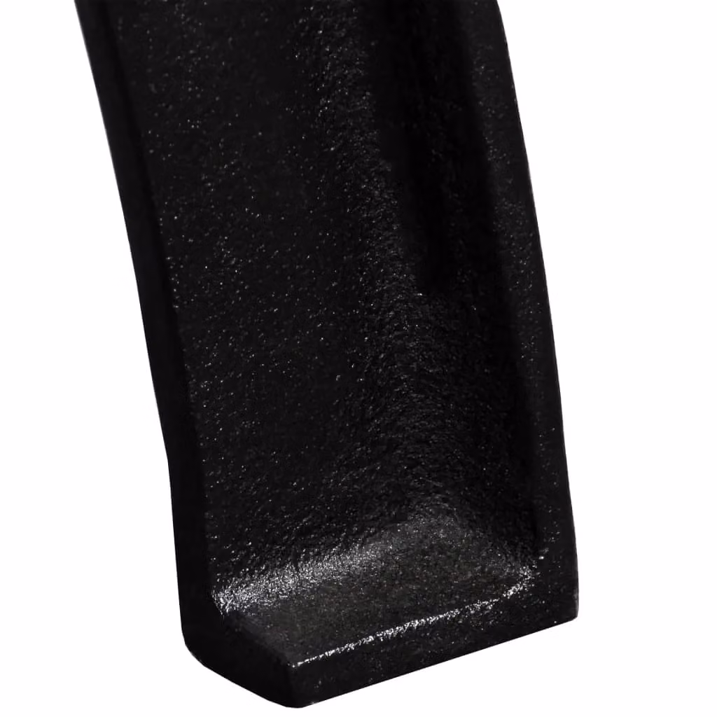 Berkfield Home A-Frame Cast Iron Dining Table Legs, 2 Pieces, Black – 6