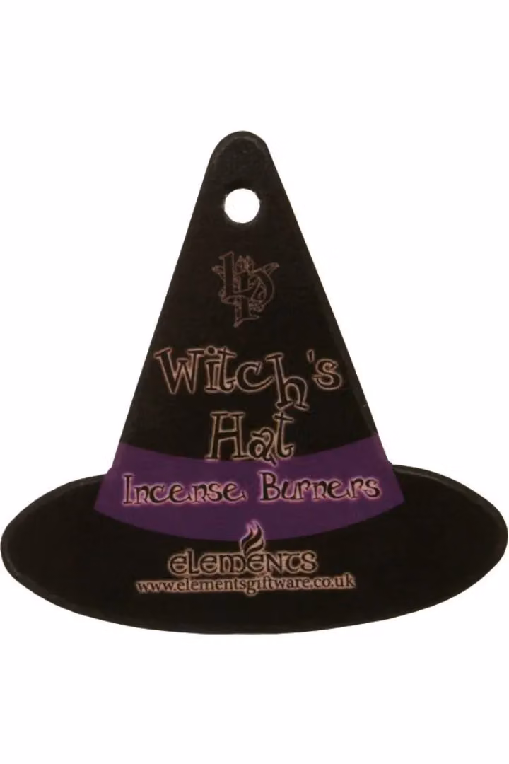 KDMD Witch Hat with Cat Incense Cone Holder, Grey – 3