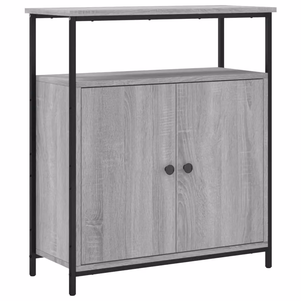 Berkfield Home Grey Sonoma Sideboard in Engineered Wood W/D/H: 70 x 30 x 80 cm – 2