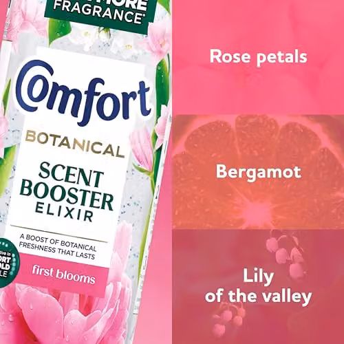 Comfort Botanical First Blooms Scent Booster Elixir Laundry Fragrance, 460 ml – 3