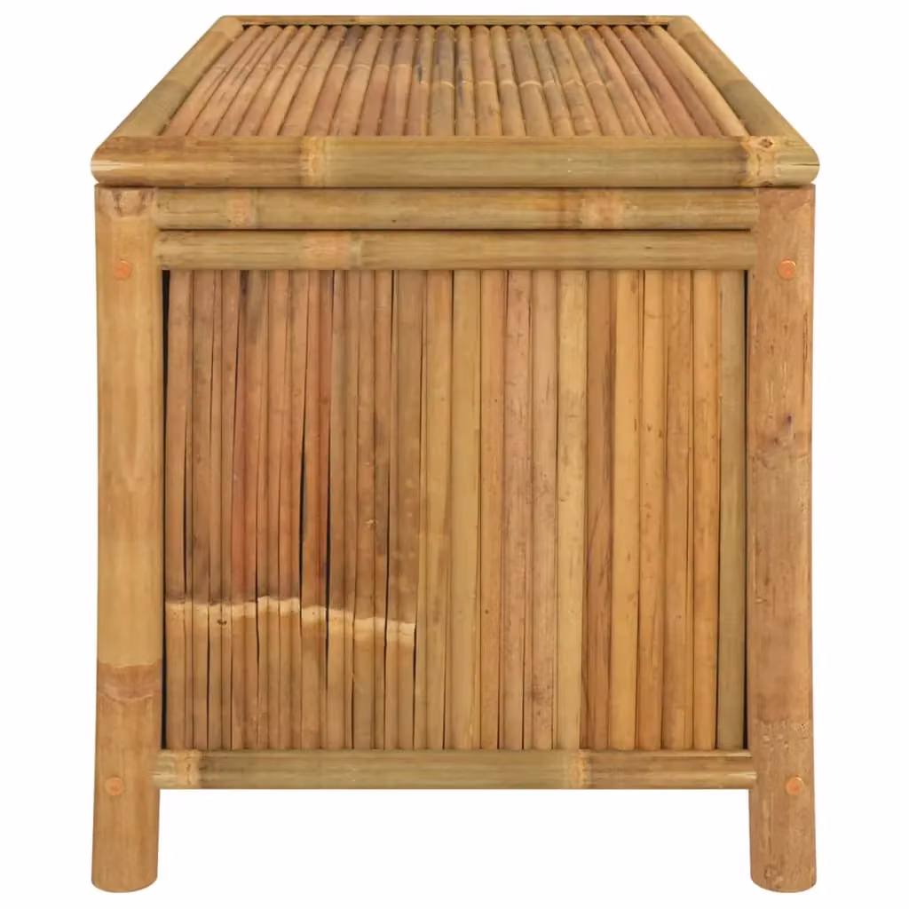 Berkfield Home Garden Storage Box in Brown Bamboo, W/D/H: 90 x 52 x 55 cm – 3