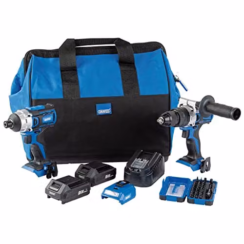 Draper 90471 D20 Fix 'N' Go Kit, 8 Piece, Blue
