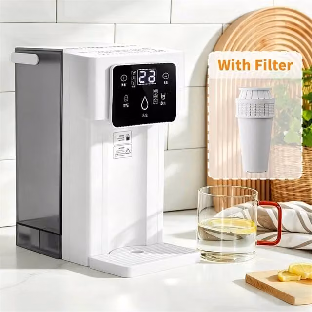 Nordara 3L Instant Hot Water Countertop Fast Heating Boiler in White – 1
