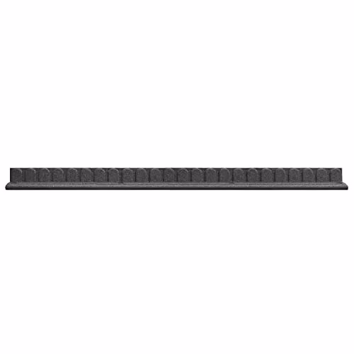 Garden Gear Flexi-Edge Stone Effect Recycled Rubber Garden Border in Grey – 2