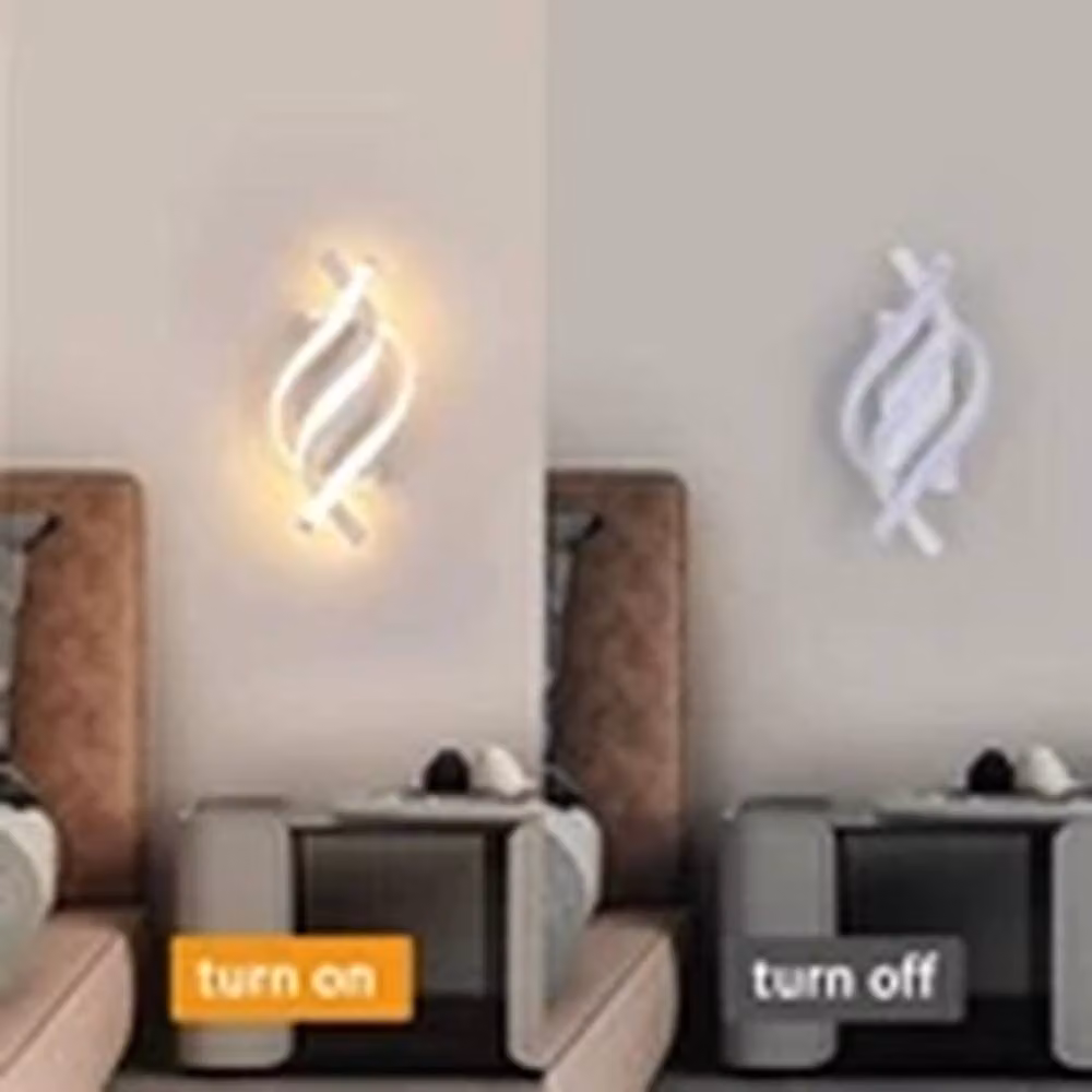 Havendro Modern White LED Wall Lamp with Up and Down Lighting – 3