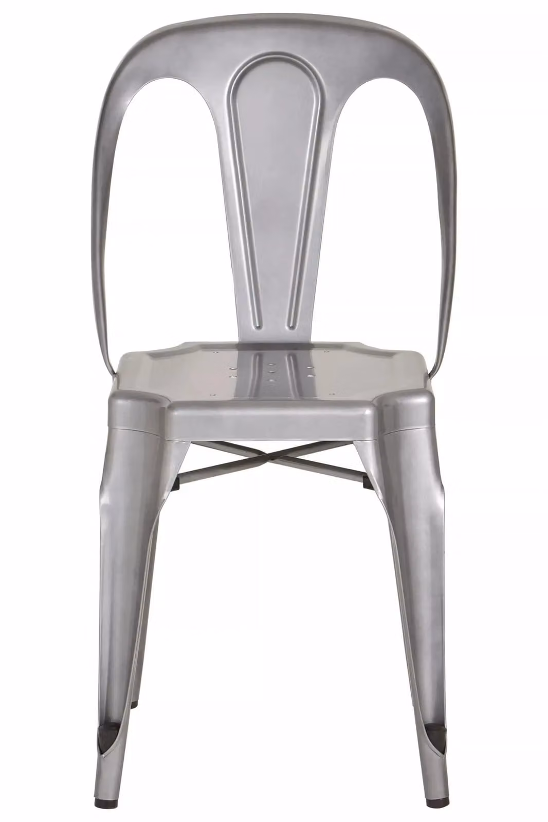 Orsina Grey Metal Industrial Chair – 3