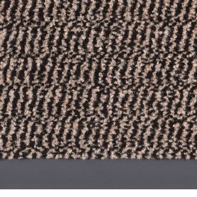 Berkfield Home Tufted Non-Slip Doormat, Brown, W: 60 cm, D: 90 cm – 1