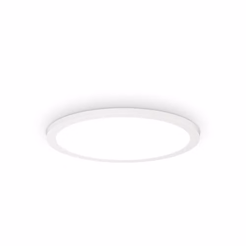 Netlighting Fly 35cm Integrated LED Semi Flush Ceiling Light, White, 3000K, IP40