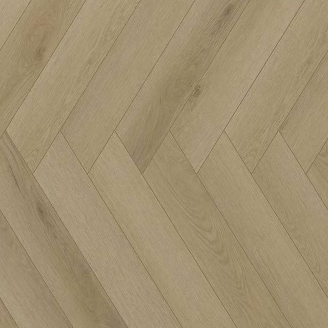FirmfitOSH Herringbone Wood Effect Click Lock Luxury Vinyl Tile, 7.5mm, Beige