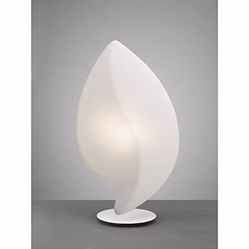 Netlighting Natura Large Outdoor Table Lamp in Matt White and Opal Glass with 2 x E27 Bulbs, IP44 Rated – 2