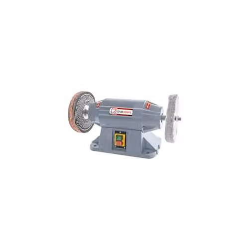 Holzmann DSM200PS-230V Benchtop Polishing Drum, Grey, Diameter: 200 mm, 900 W, 230 V