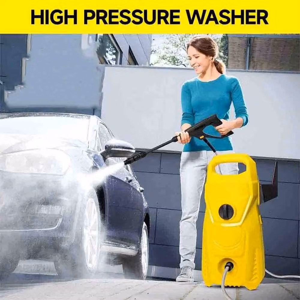 SPETLEK 1600W Electric Pressure Washer Jet Washer in Yellow – 6