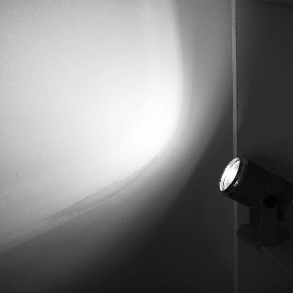 VOGREX Portable LED Mini Cylinder Spotlights in Black for Under Cabinet and Kitchen Use – 3