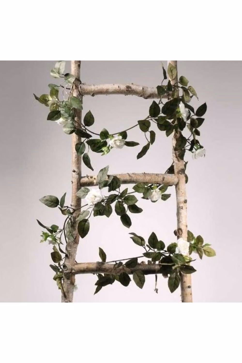 KDMD White Rose Rattan Artificial Floral Arrangement for Weddings – 2