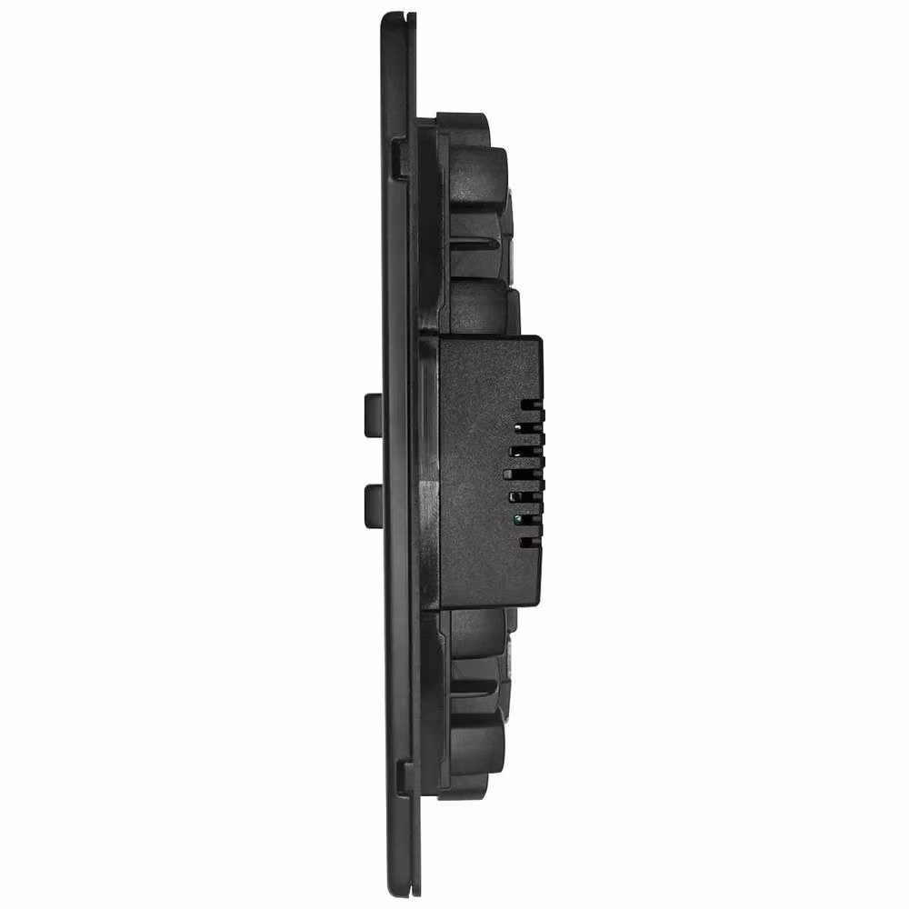 SPETLEK Matt Black Double 13A 2 Gang DP Switched Socket 2-Pack, W: 10000 mm, H: 520 mm – 3