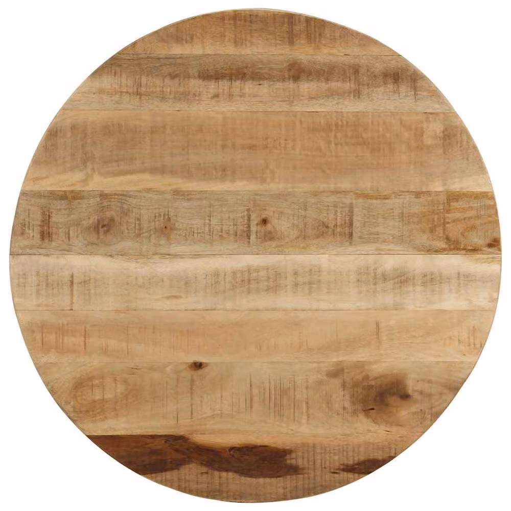 Berkfield Home Solid Rough Mango Wood Coffee Table in Brown W/D/H: 60 x 40 cm – 6
