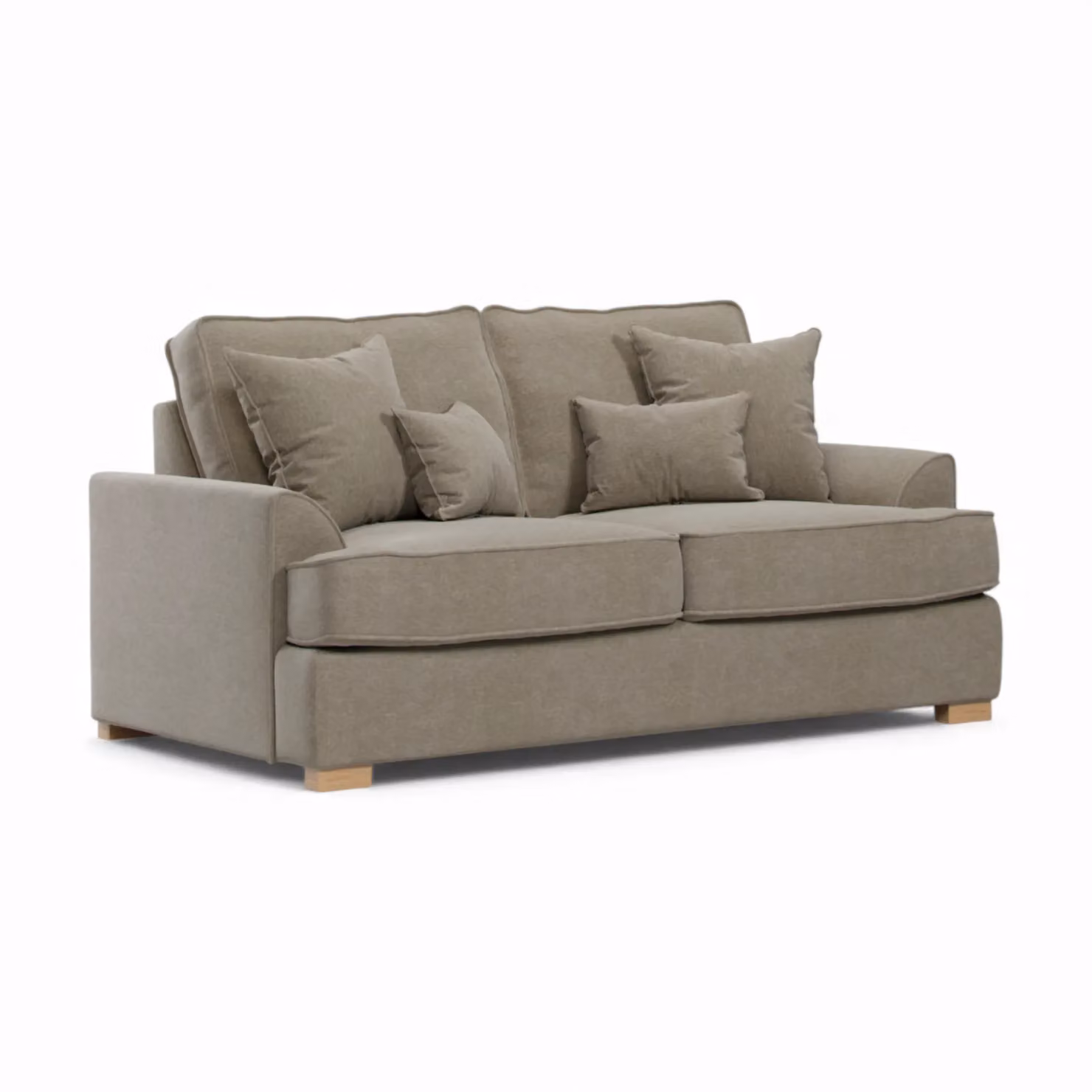 The Great Sofa Company Ophelia 2 Seater Grey Chenille Fabric Sofa – 2