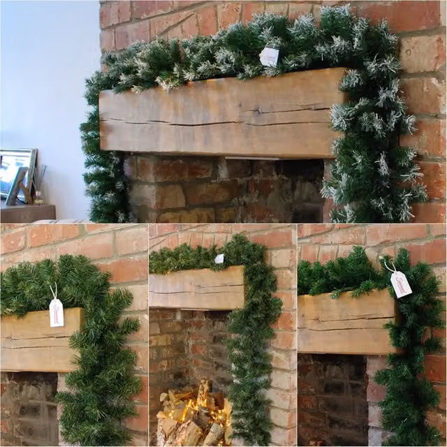 Premier Super Bushy Deluxe Green Christmas Garland – 1