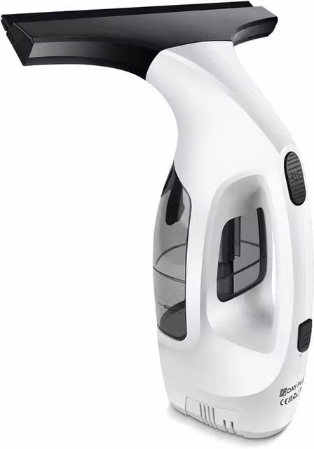 Nordara Cordless Window Vacuum Cleaner for Glass and Mirrors, White, 300ml