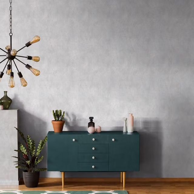 Galerie Industrial Effects Stone Effect Wallpaper in Silver Grey