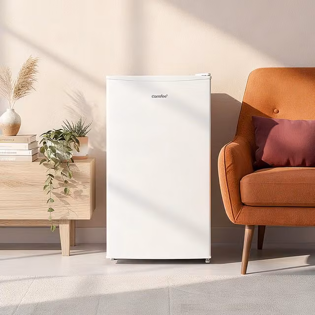 Living Star White Under Counter Upright Freezer with Reversible Door