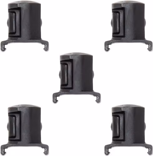 Ernst Manufacturing Socket Boss Accessory Pack with Face-Mount Holders and Twist-Lock Clips in Red – 3