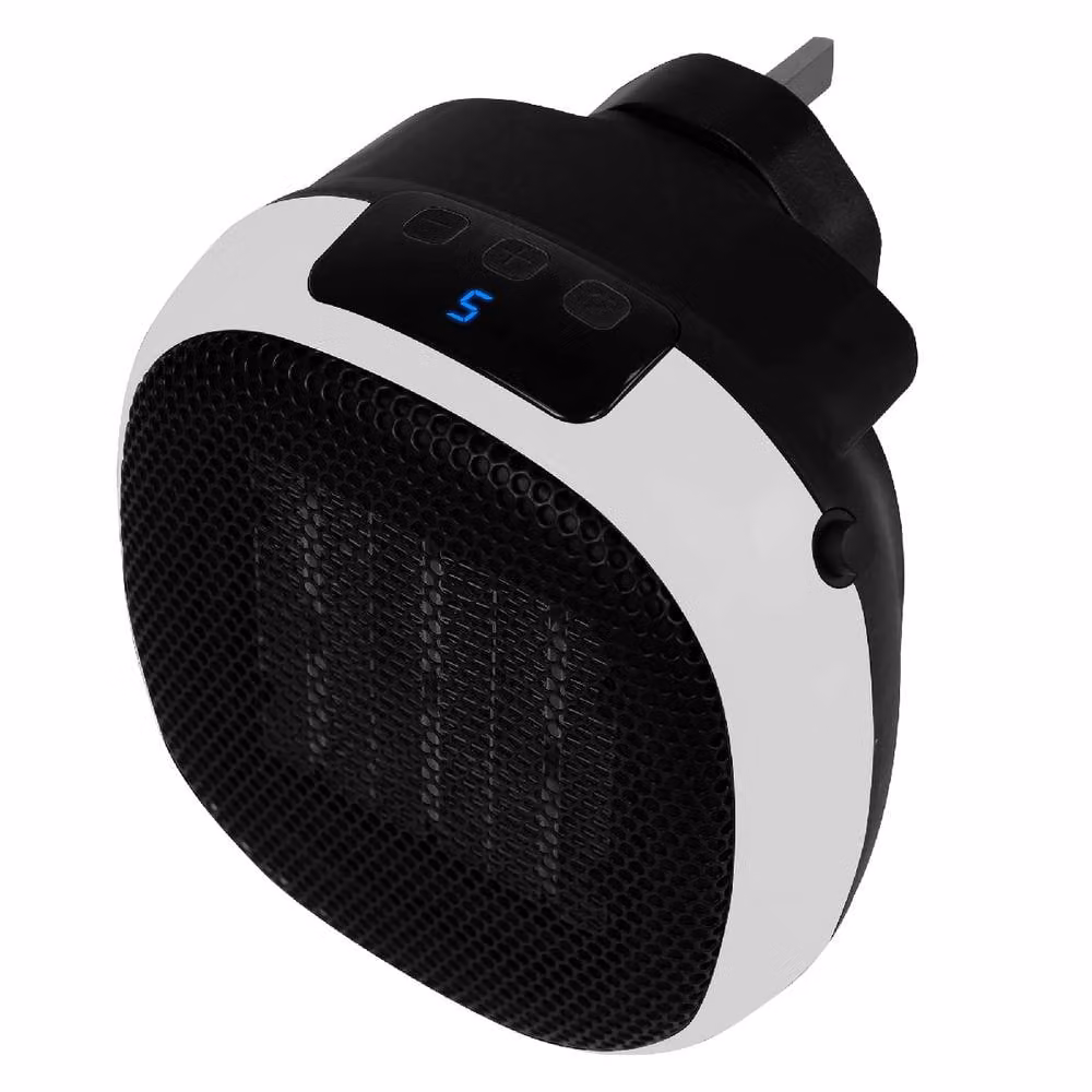 Russell Hobbs 700W Compact Portable Ceramic Fan Heater with Thermostat and Timer in White – 3