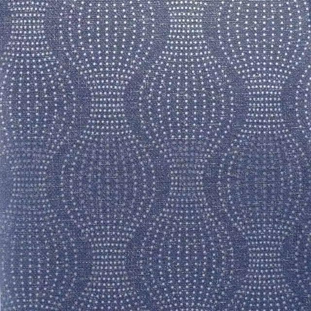 Arthouse Abstract Dotted Blue and Silver Metallic Embossed Textured Vinyl Wallpaper