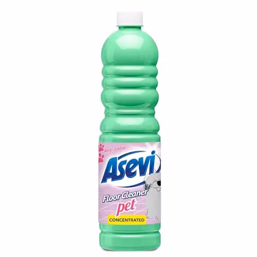 Asevi Concentrated Pet-Friendly Floor Cleaner Liquid, Green, 1.06 l