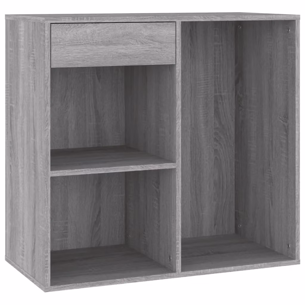 Berkfield Home Cosmetic Cabinet in Grey Sonoma, W/D/H: 80 x 40 x 75 cm – 2
