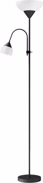 HOMCOM LED Mother and Child Floor Lamp in Black, Height: 180 cm – 1