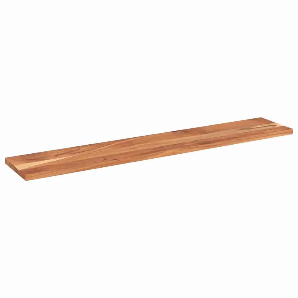 Berkfield Home Rectangular Solid Wood Acacia Table Top, Brown, W: 160 cm, D: 20 cm, H: 3.8 cm – 2