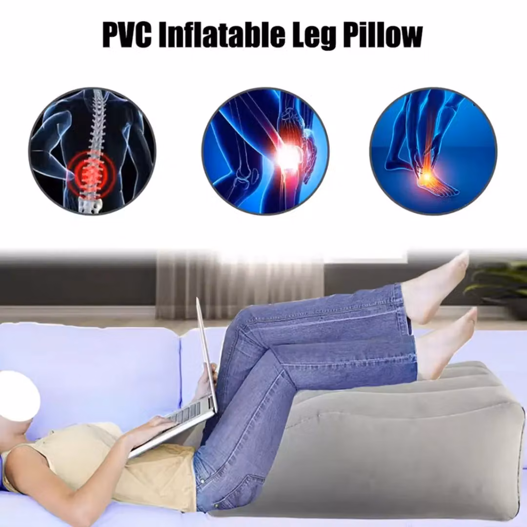SPETLEK Large Inflatable Elevation Wedge Leg and Foot Rest in Grey – 4
