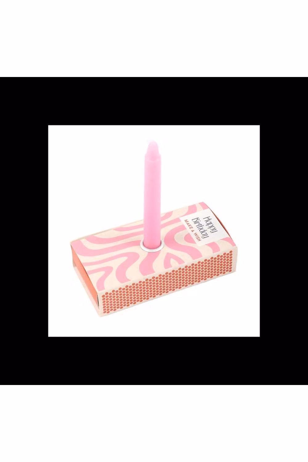 KDMD Set of 3 Happy Birthday Candles in Pink – 2