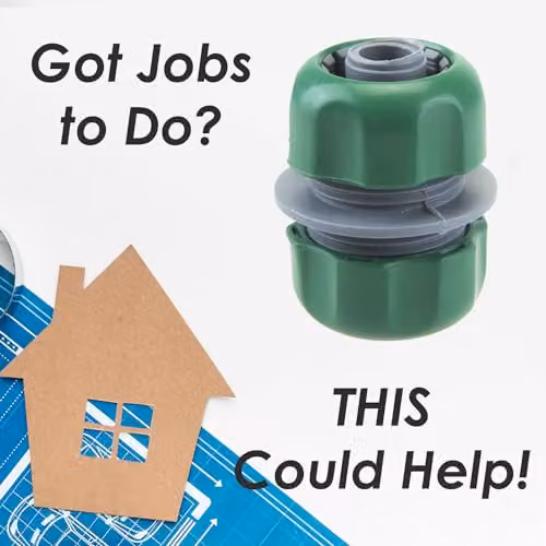 VFM Green Half Inch Hose Connector for Gardening – 4