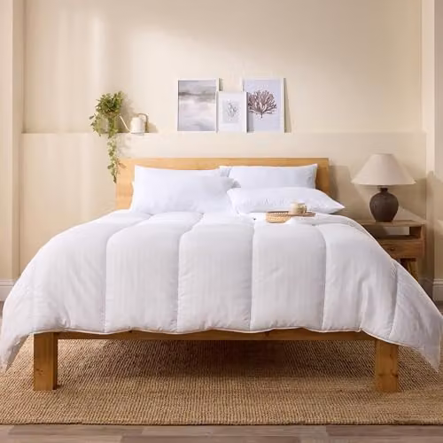 Snuggledown Soft Touch 13.5 Tog Winter Duvet in White, W/D/H: 200 x 200 cm – 2
