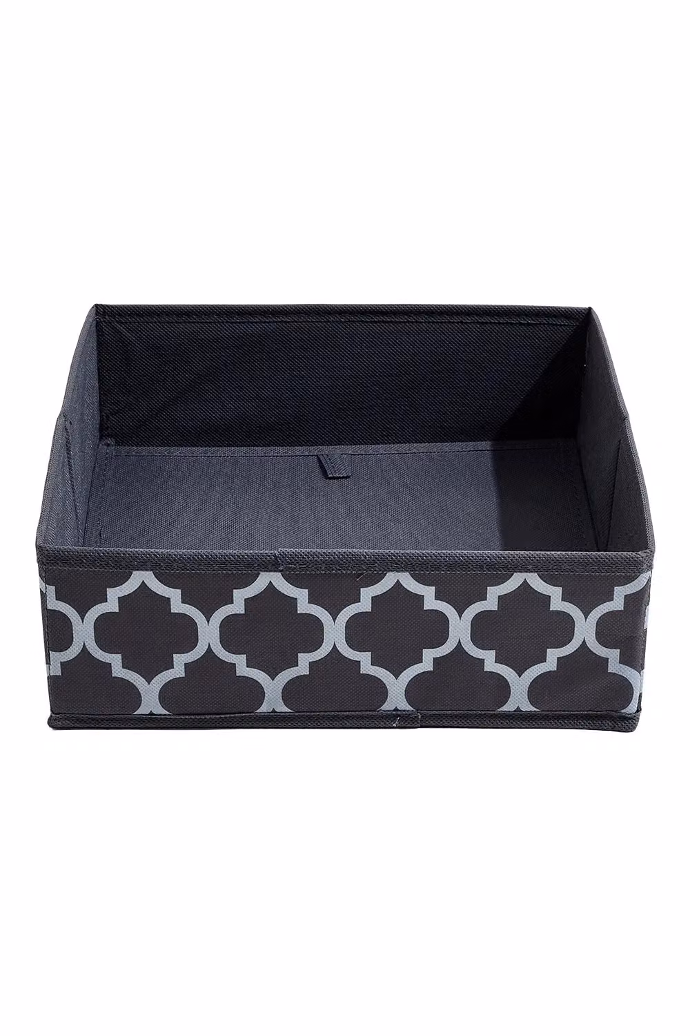 H&O Direct 10 Piece Foldable Non-Woven Fabric Clothing Organisers with Dividers in Black – 4