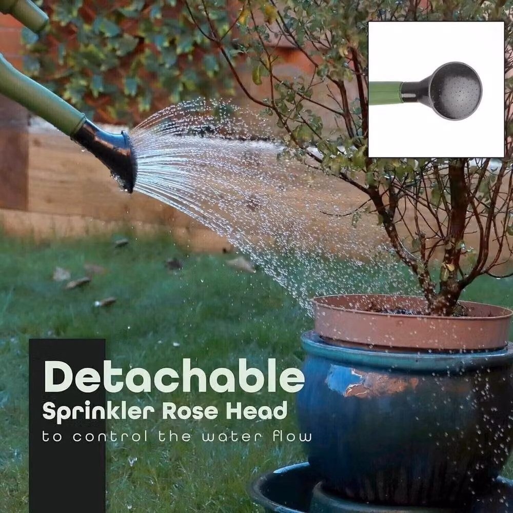 FLAVORA 10l Garden Watering Can in Green – 3